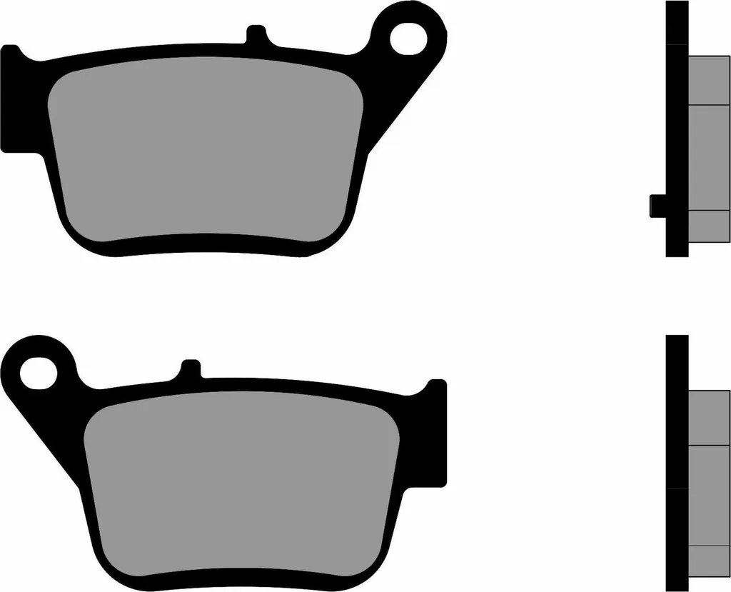 Plaquettes Polini Original 82.8x47.4 mm contre les bruits de frein