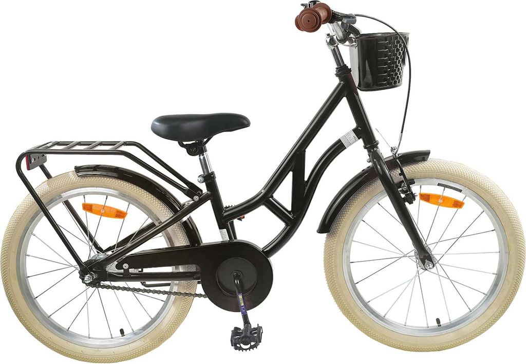 Kinderfahrrad 24 Zoll für 8-12 Jahre alt Schwarz