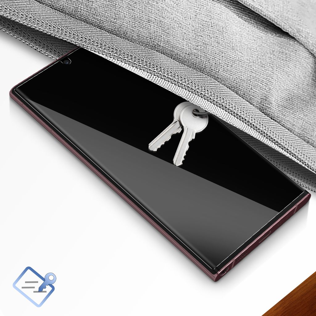 Samsung Schutzfolie für Galaxy S22 Ultra, Transparent Produktbild 5
