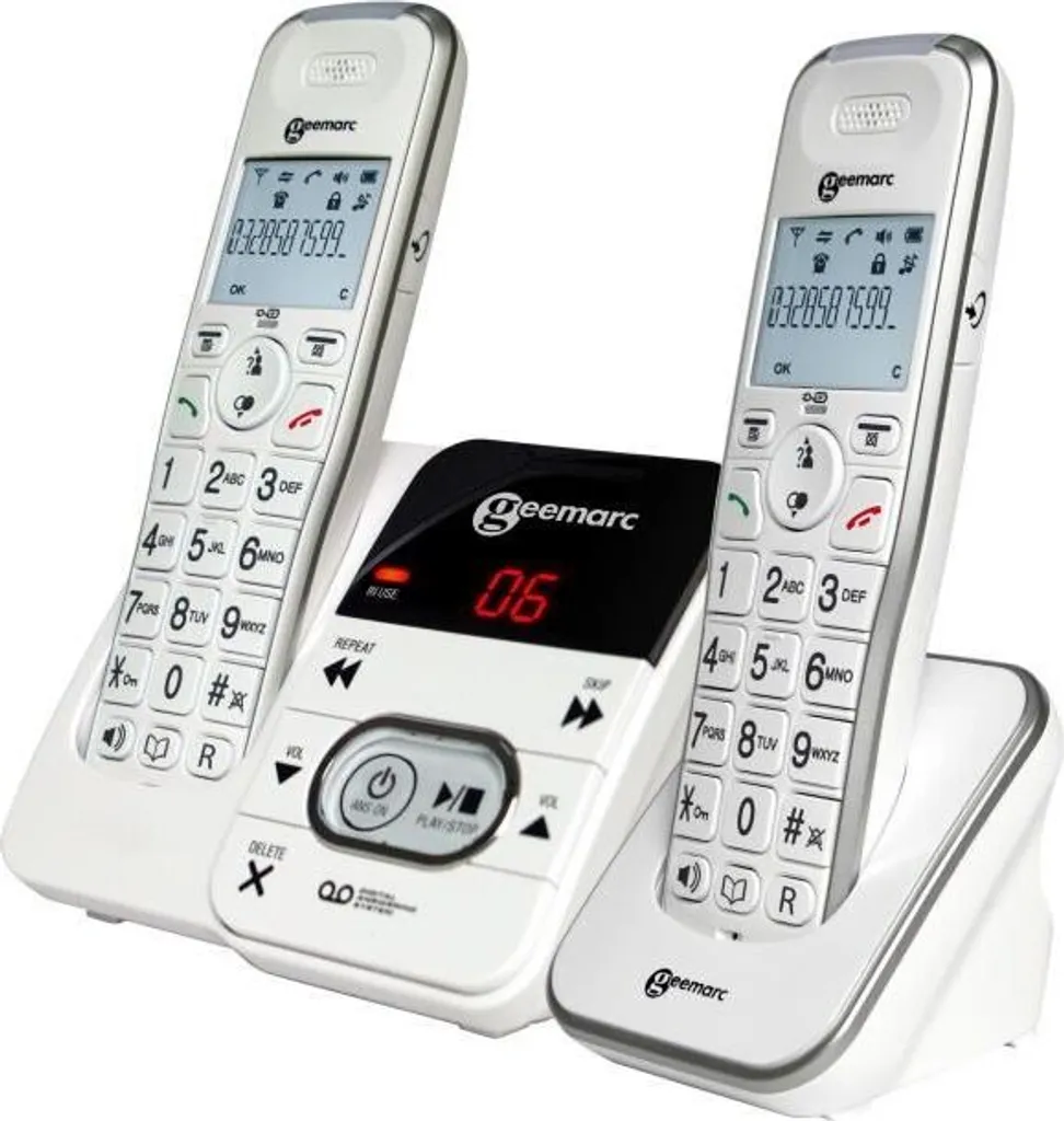 Téléphone amplifié Geemarc Amplidect 295-2 à grosses touches - 7