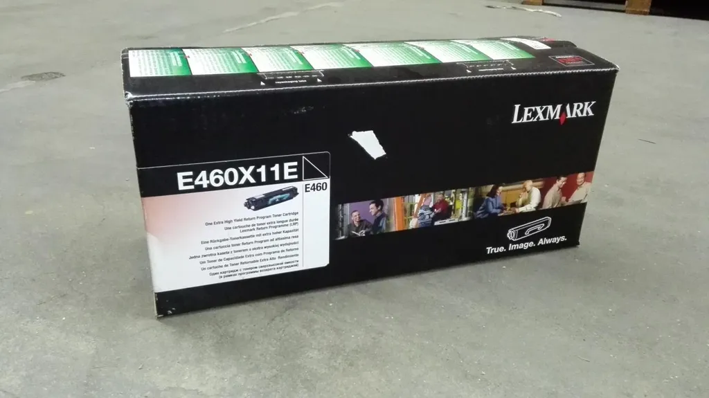 Consommable Lexmark E460X11E pour Impression Intensive sur E460DN Noir - 5