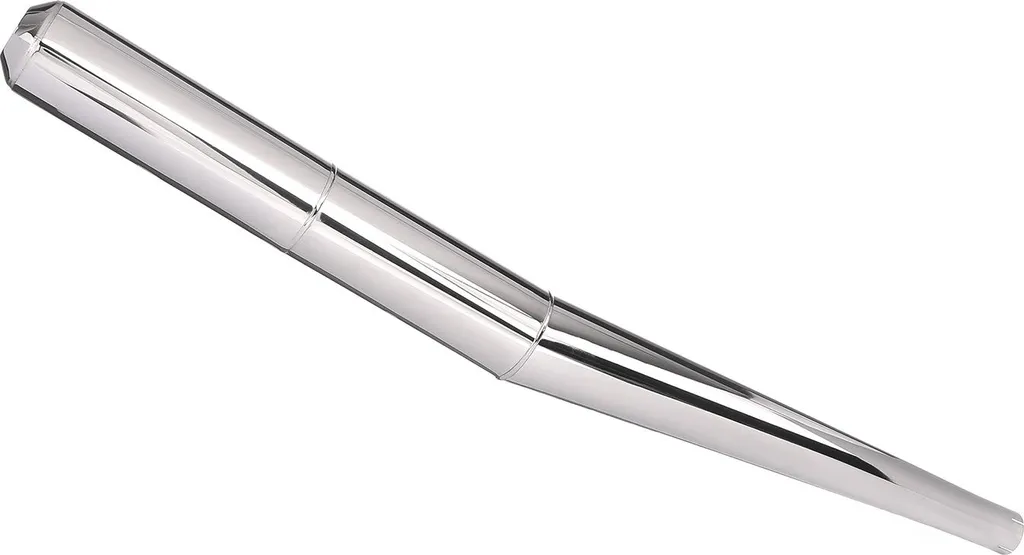 Échappement MZ ETZ 251 - Finition chrome miroir et acier renforcé