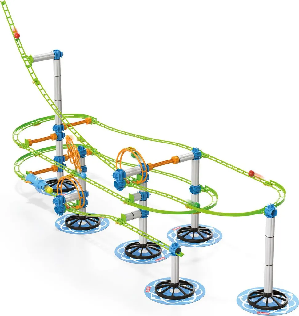 Quercetti Skyrail Evolution 174 pcs - Circuit de Billes de Haute Qualité - 4