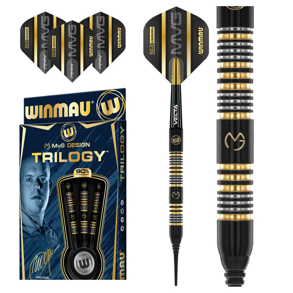 Winmau Michael Van Gerwen Mvg Trilogy Darts 20gr 90% 2464-20