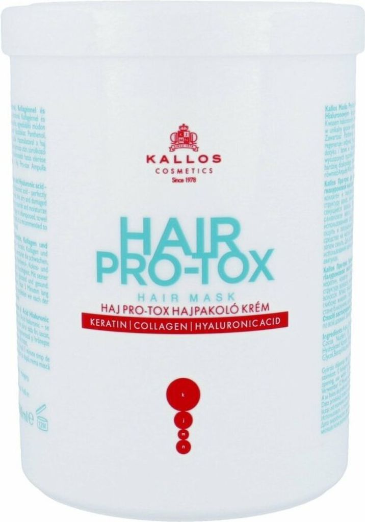 Kallos KJMN Hair Pro-tox Hair Mask Cream with Keratin Obrázek produktu 