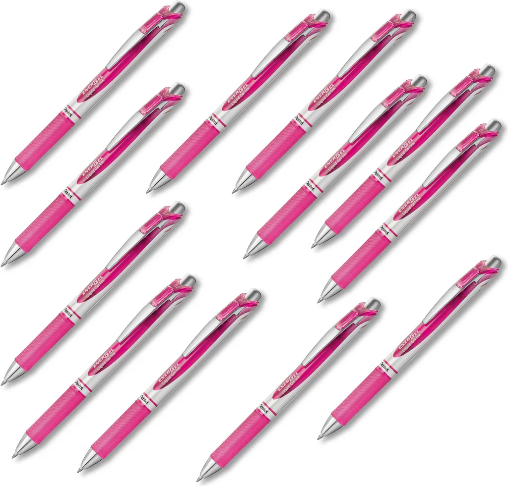 Stylo à Encre Gel Pentel Anti-Bavures Spécial Gauchers et Confort