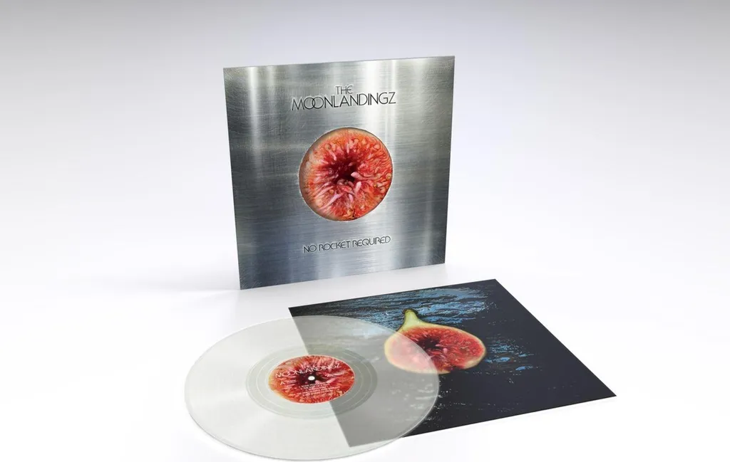 Vinyle Les Moonlandingz No Rocket Pressage Qualité Milky Clear LP