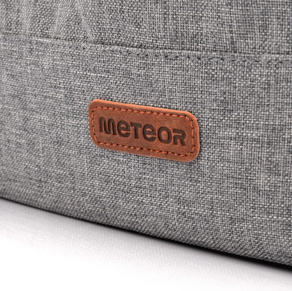 Sac dos cabine pour week-end : Meteor Hermod gris 40x25x20
