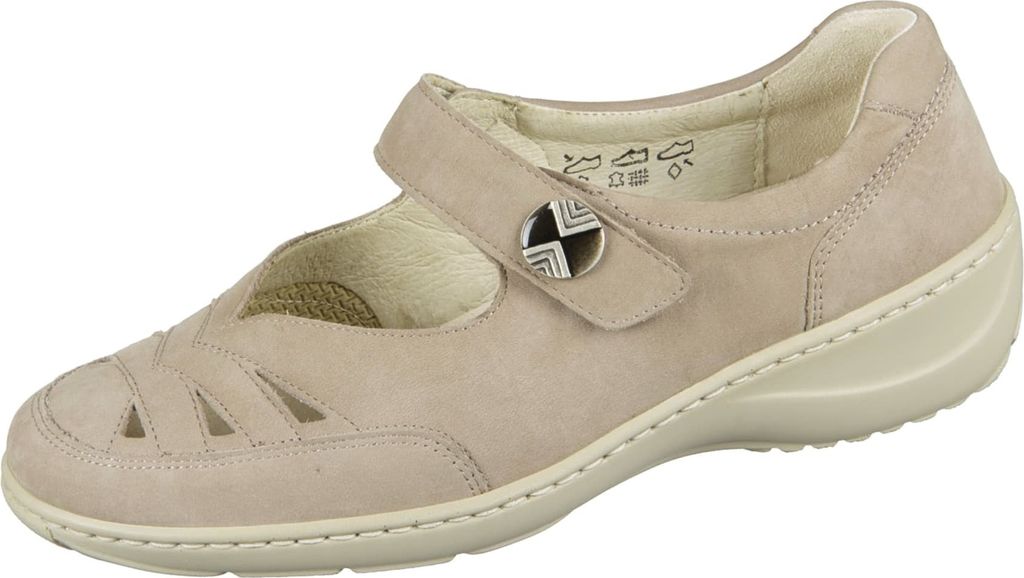 Waldläufer Komfort Slipper Kya Weiblich 343138313933 Beige 39 EU