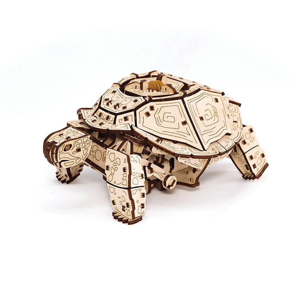 modèle 3D en bois - Tortue 22,3 cm Image du produit 