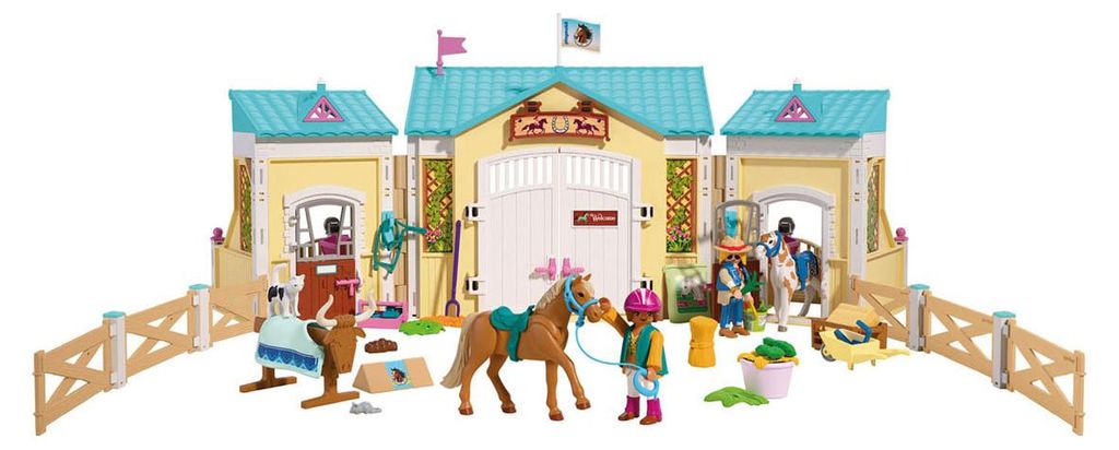 PLAYMOBIL, la linea "I Love Horses", grande maneggio Immagine del prodotto 
