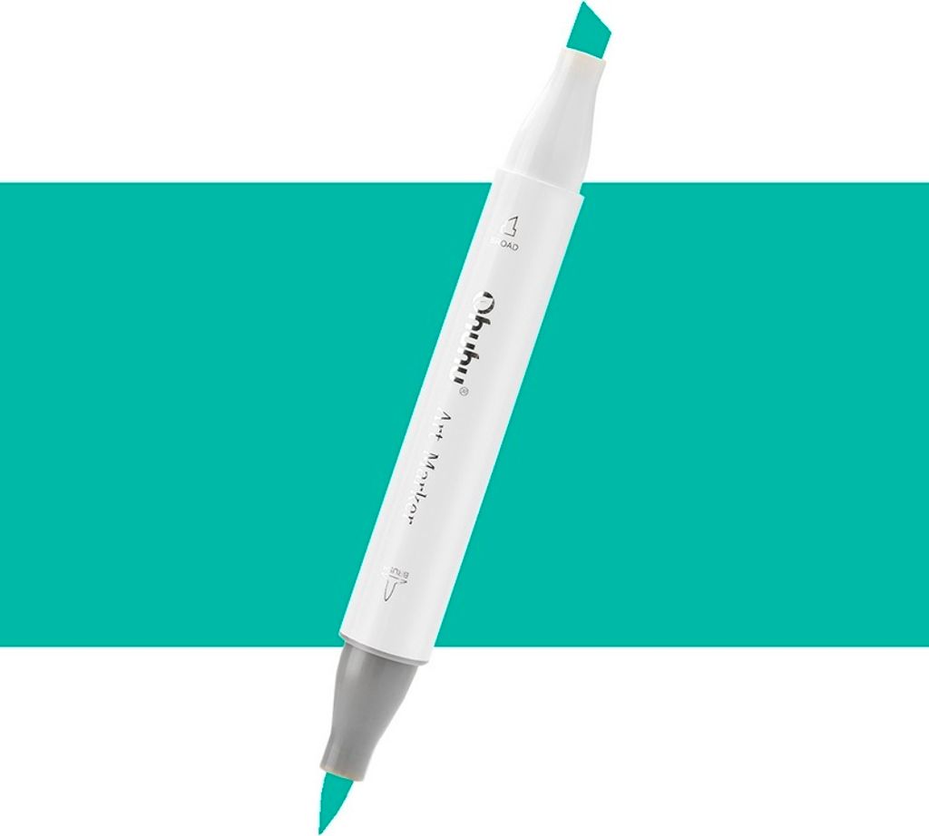 OHUHU dwustronny pędzel i dłuto, G4 Mint Green Light Zdjęcie produktu 
