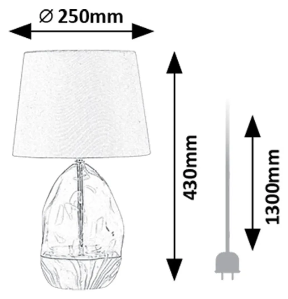 Éclairage d'ambiance doux avec la lampe de table Apolonia E27 en blanc - 4