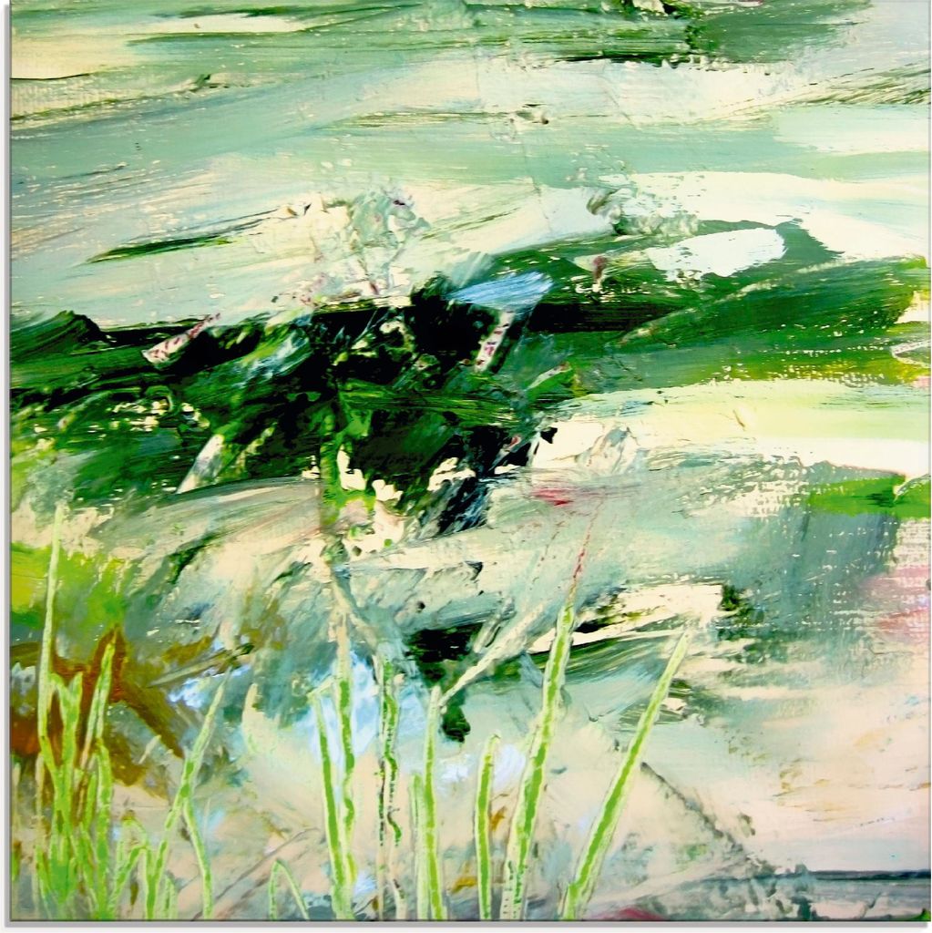 ARTland Glasbild Kunst Natur Größe: 20x20 cm