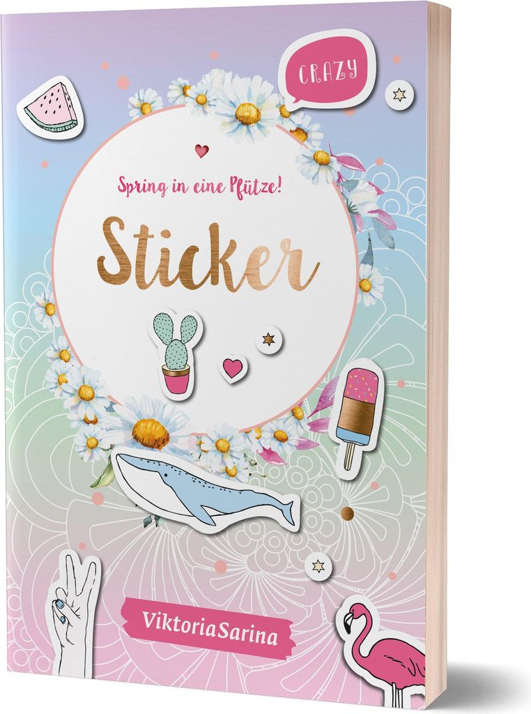 Spring in eine Pfütze! Sticker Produktbild 