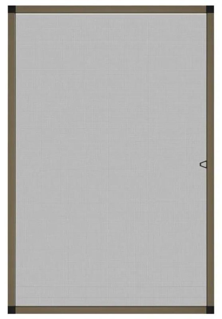 Fenster Fliegengitter - Insektenschutz mit Rahmen - 80×120 cm - Aluminiumrahmen - Fiberglasgewebe - Magnetverschluss - Zuschneidbar - Armeegrün