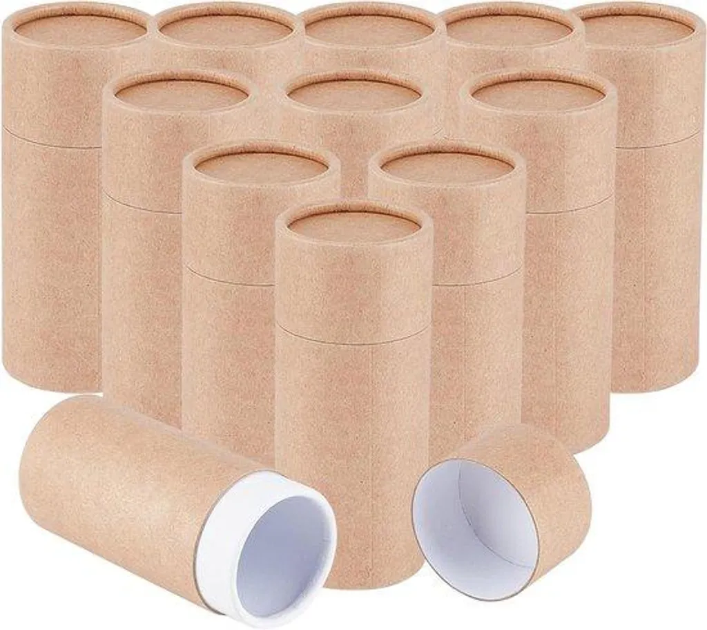 Étuis de protection anti-casse pour flacons 50 ml - Kraft naturel x12