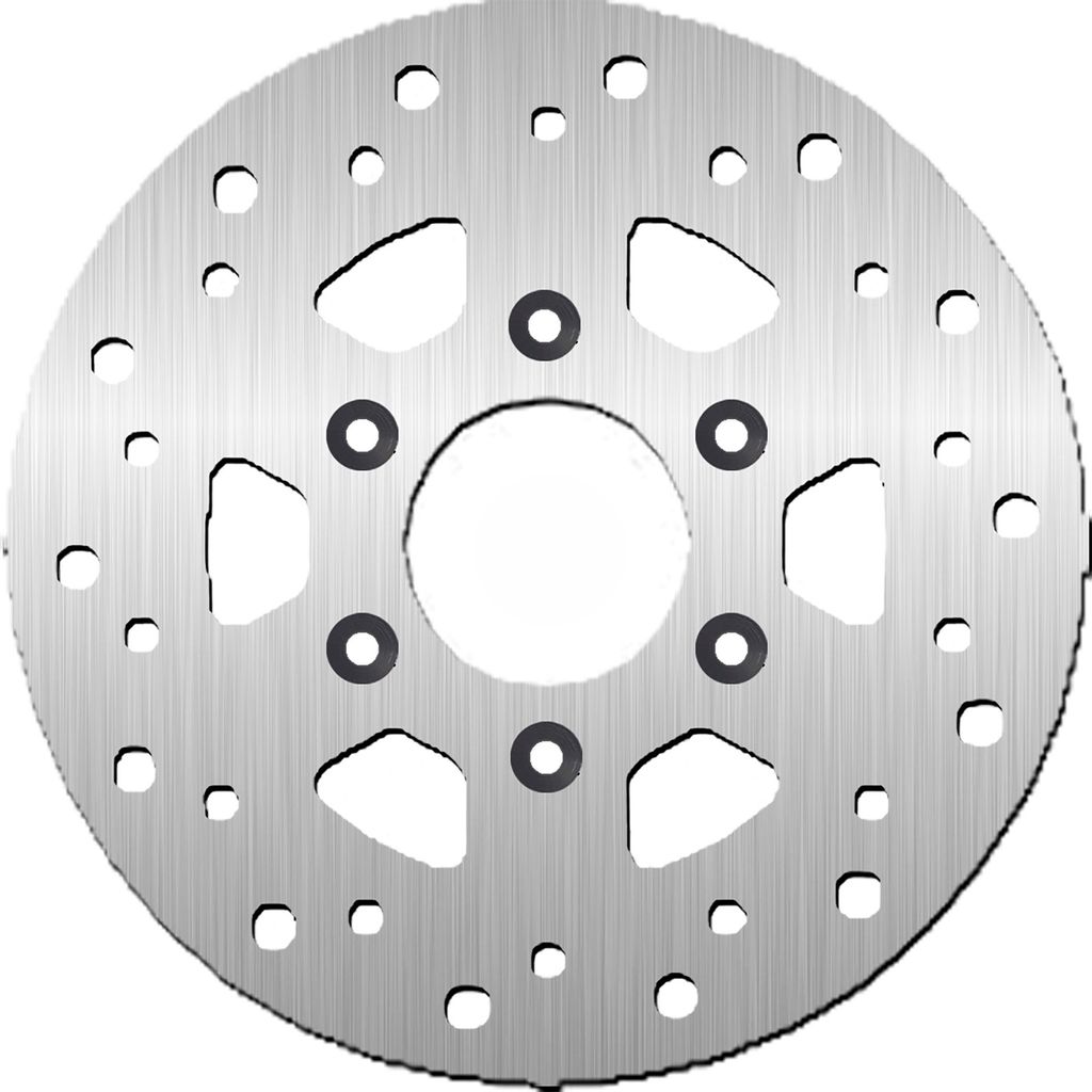 NG Hinterbremsenscheibe rechte Seite 6 Löcher von 6,5 mm für MOTOR HISPANIA