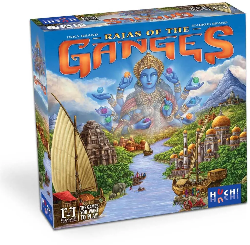 Rajas du Gange Jeu de Société - Enrichissez vos Parties avec l'Extension Huch