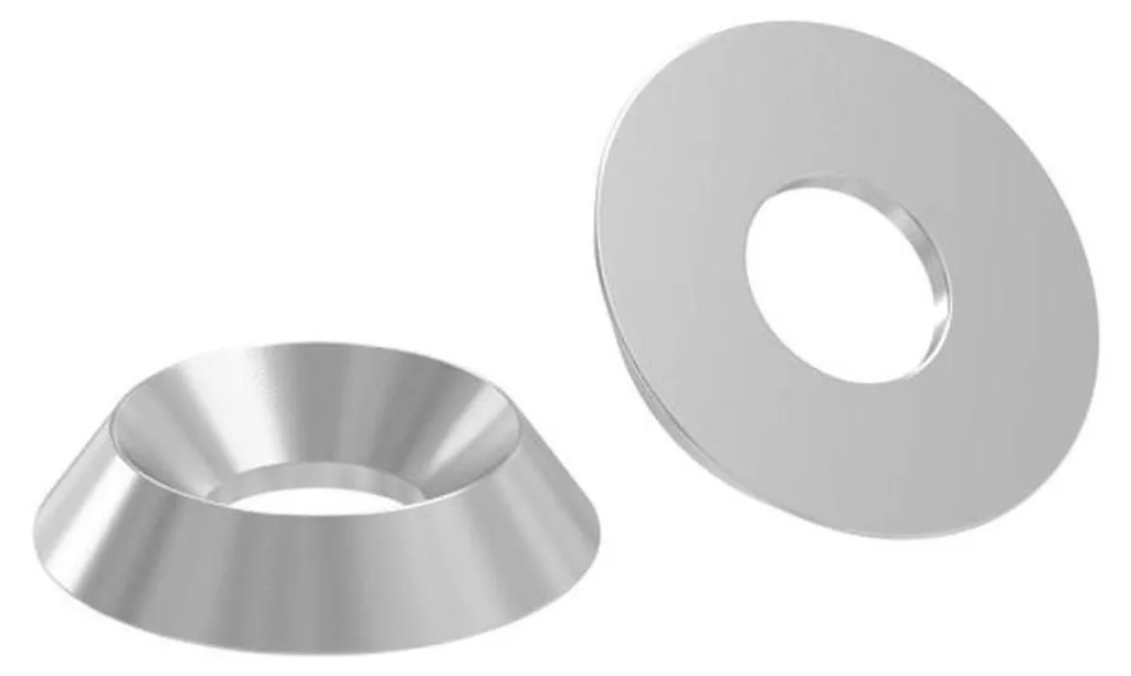 Rondelle Cuvette Inox A4 10 mm pour Vis à Tête Fraisée NFE 27619