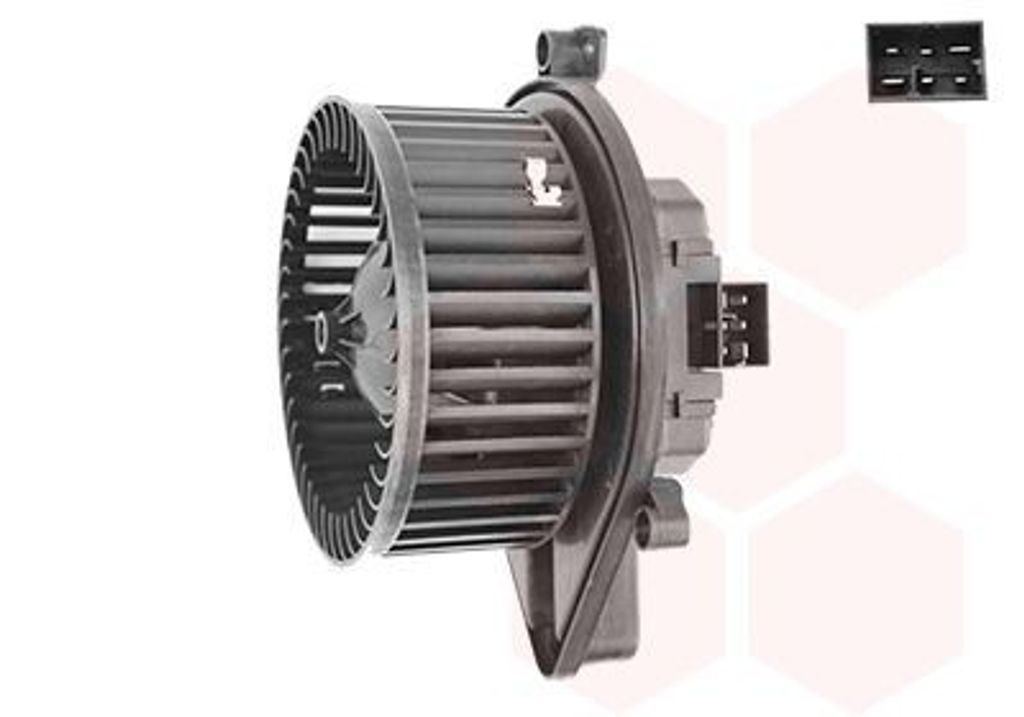 VAN WEZEL 0325773 Gebläsemotor Innenraumgebläse für AUDI A4 Avant (8ED, B7) A4 Avant (8E5, B6) A4 Limousine (8E2, B6) A4 Limousine (8EC, B7) A4 ...