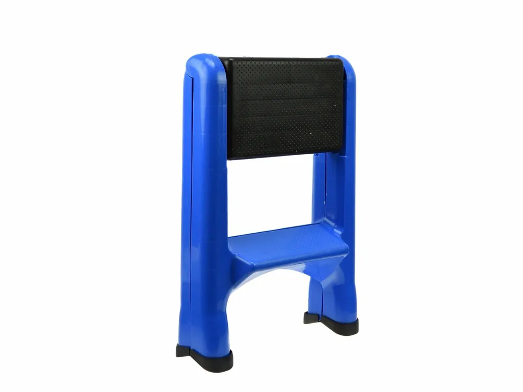 Escabeau de sécurité GEKO G02430 ultra compact charge max 150 kg