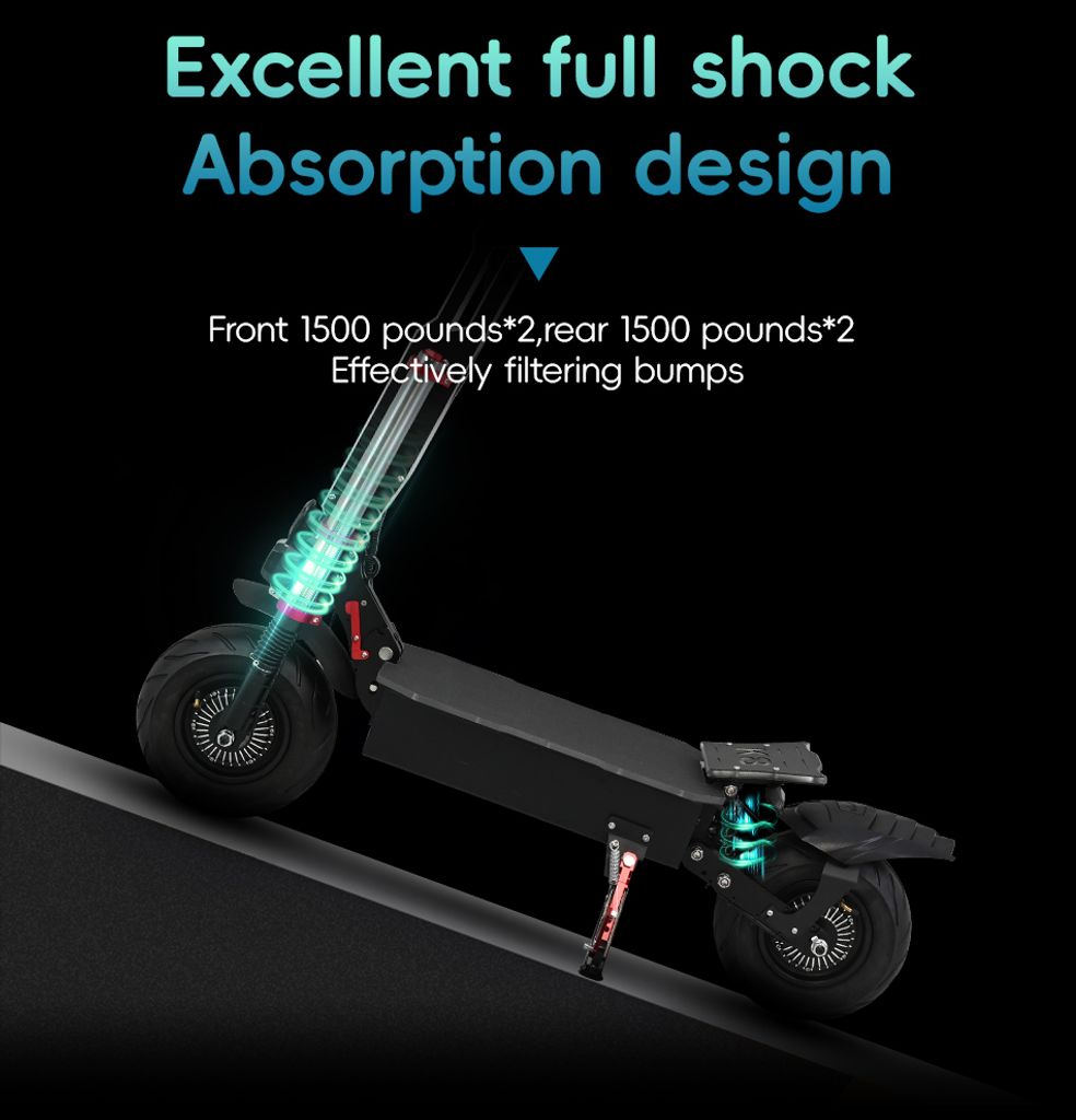 DUOTTS K8Elektroroller E-Scooter E-roller 12 Zoll Off-Road Produktbild 11