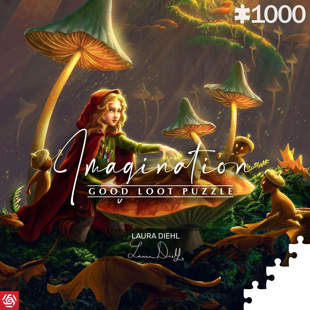 GOOD LOOT Puzzle Phantasie: Laura Diehl - Von Eicheln 1000 Teile