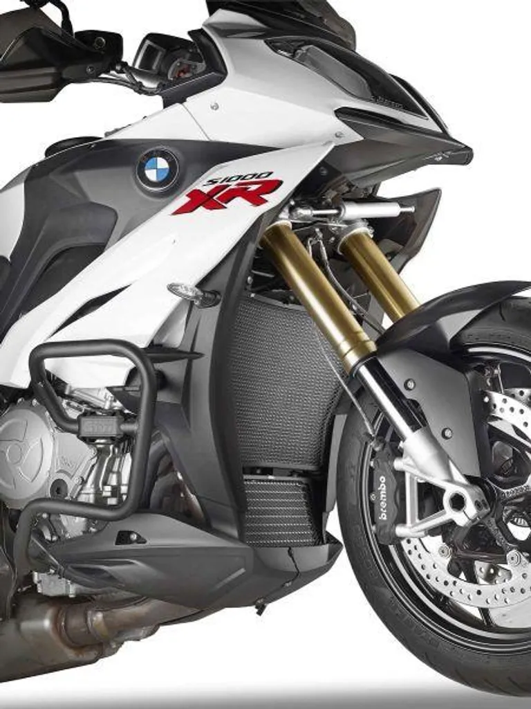 Protection de radiateur GIVI inox noir haute résistance thermique