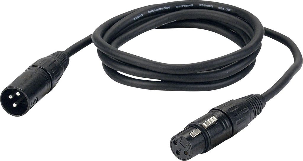 DAP FL01 - bal. XLR/M 3P to XLR/F 3P 1,5 m