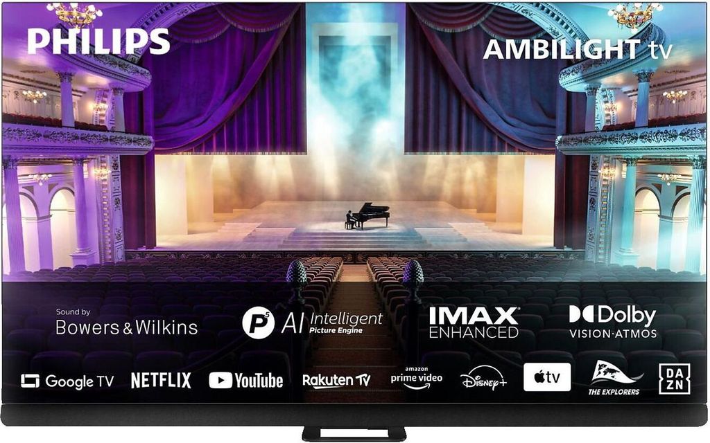 Philips 65OLED908/12 OLED TV Flat 65 Zoll 164 cm UHD 4K Obrázek produktu 3