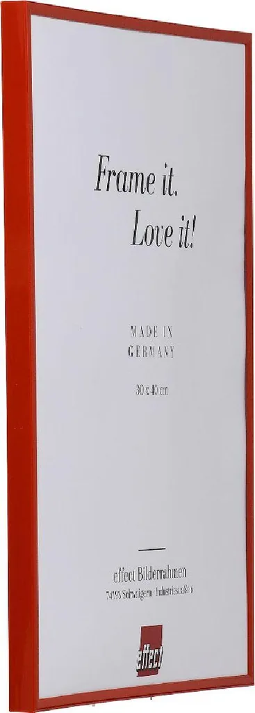 Cornice in plastica effetto Art red 40x50 cm vetro trasparente - 2