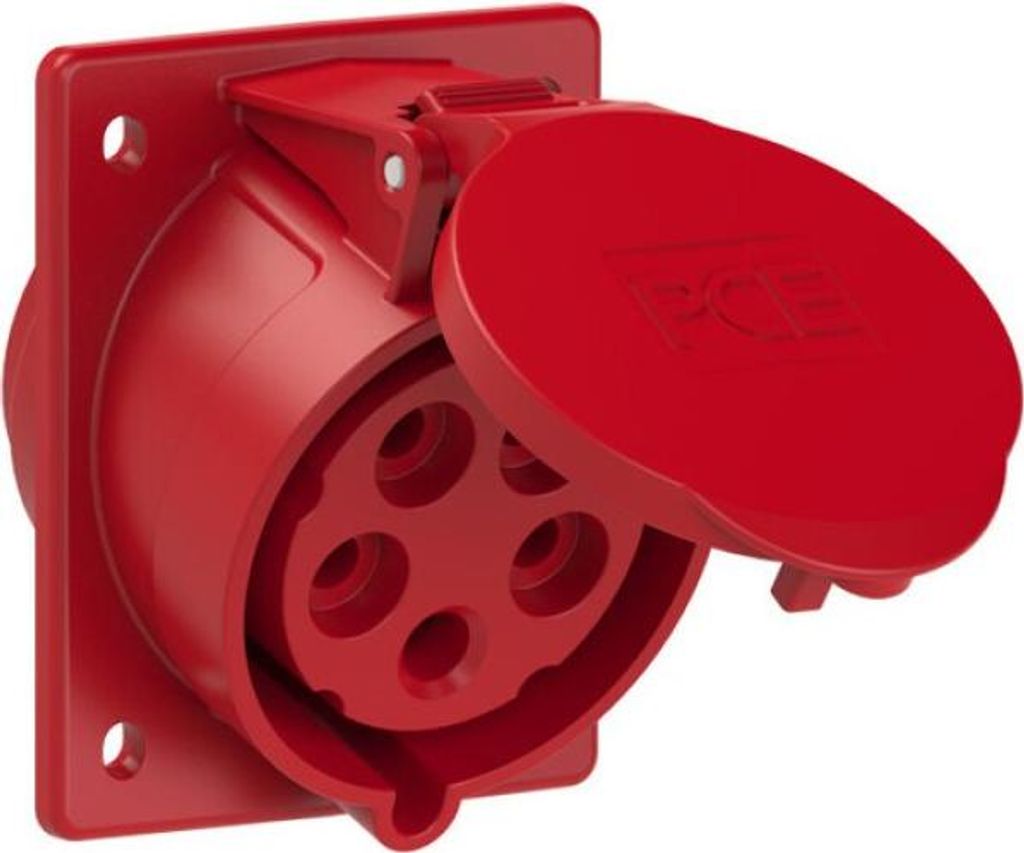 PCE CEE gniazdo natynkowe kątowe 32A 5p 6h IP44 400V Zdjęcie produktu 