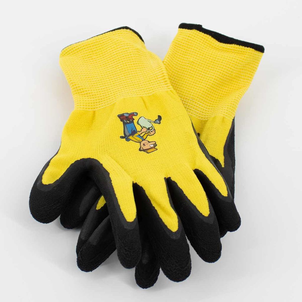 3 Paar Gartenhandschuhe Handschuhe Damen Größe 6-7 8-9 ROSA LATEX 