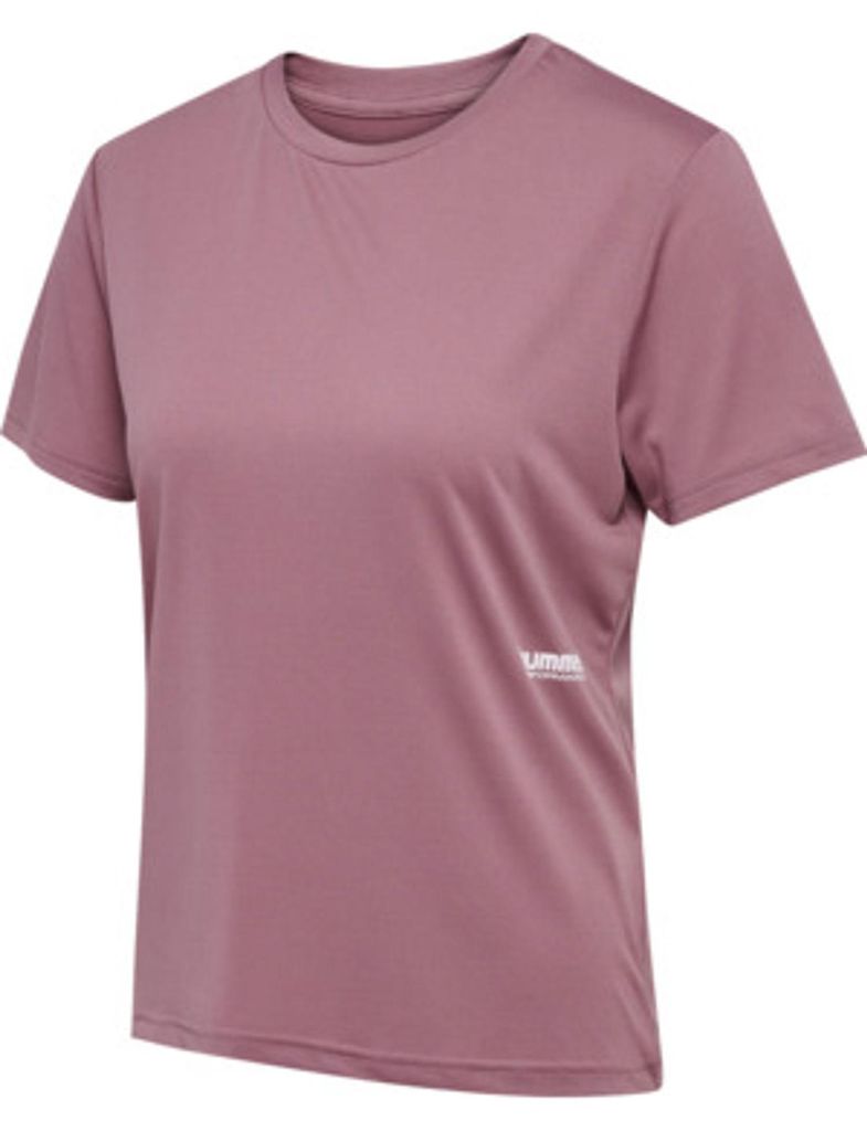 Hummel Hmlpulse workout w t-shirt s/s - wistful mauve, Größe:XL