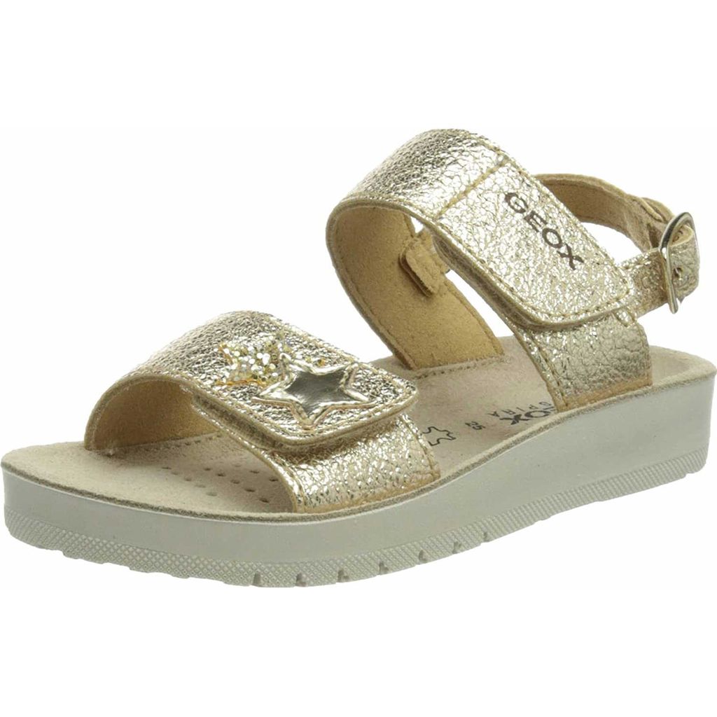 GEOX J SANDAL COSTAREI GI Gold