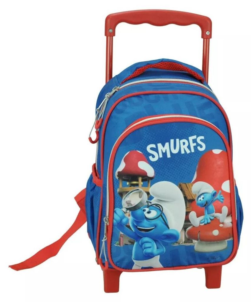 Die Schlümpfe Village rollender Kindergartenrucksack