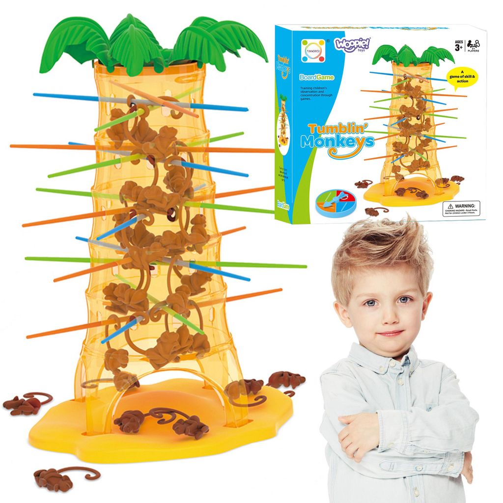 WOOPIE Padající Opice Hra Dovednostní 3+ Obrázek produktu 