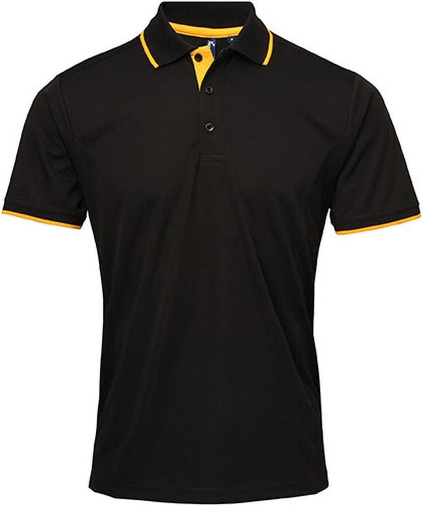 Premier Workwear PR618 | Herren  Contrast Coolchecker Polo Produktbild 