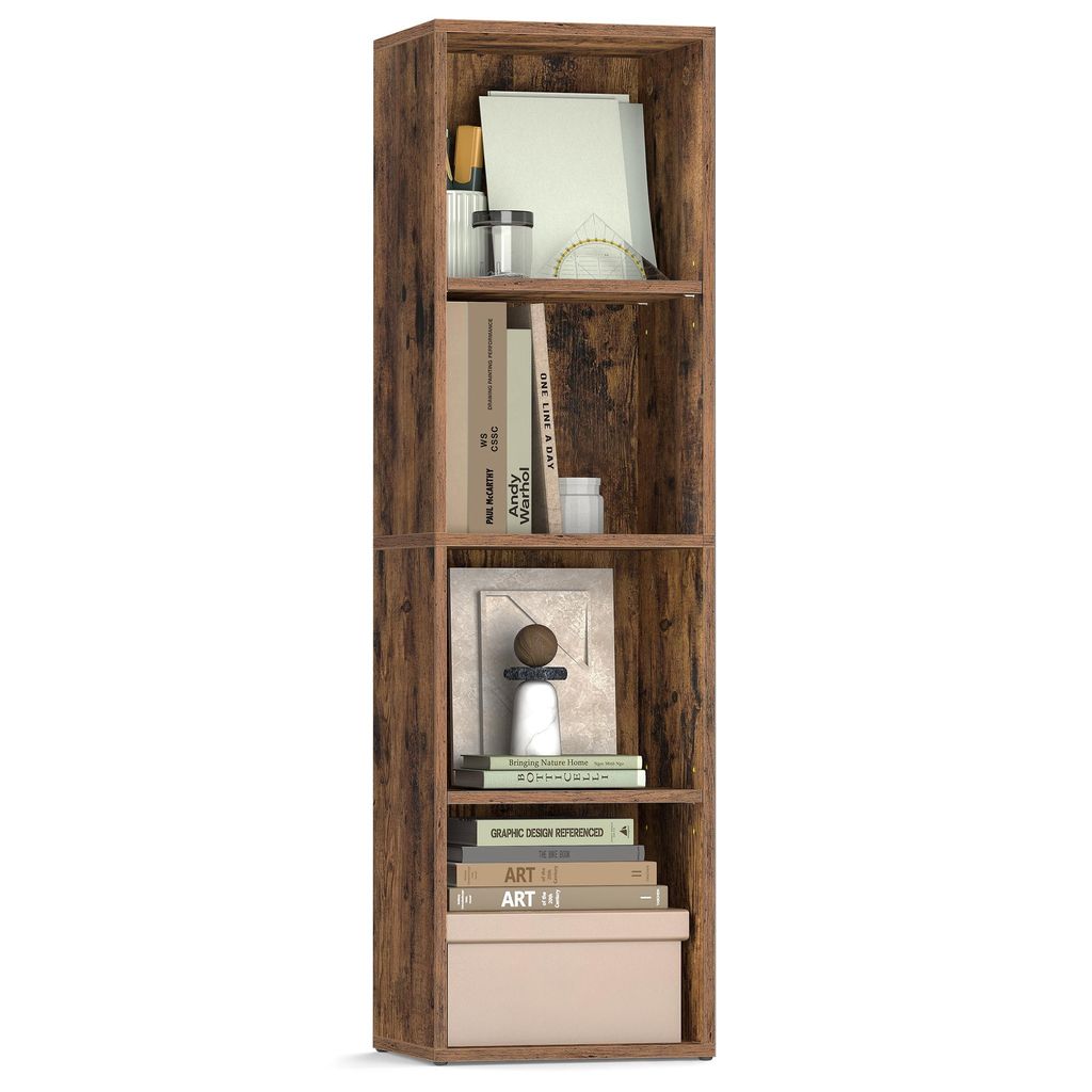 VASAGLE CUSTOS Kollektion - Bücherregal, 4-stöckiges Regal, Produktbild 