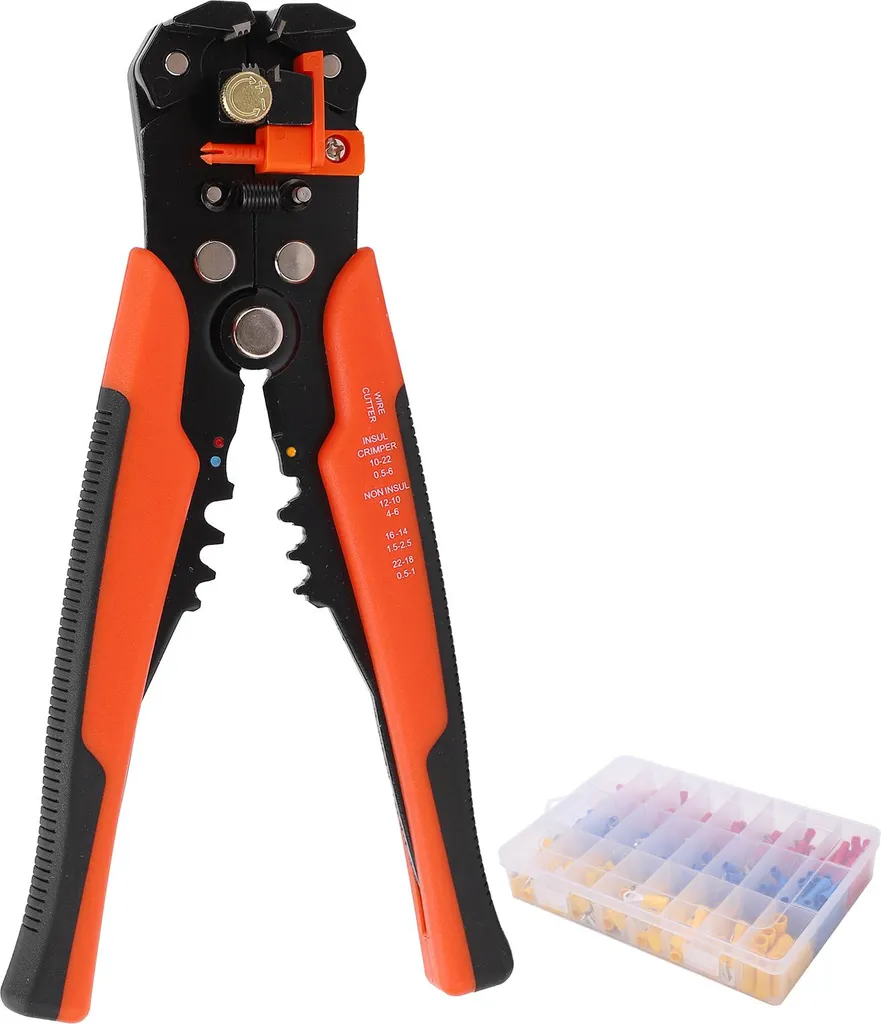 Réparez vos circuits électriques avec ce kit 400 pièces et sa pince