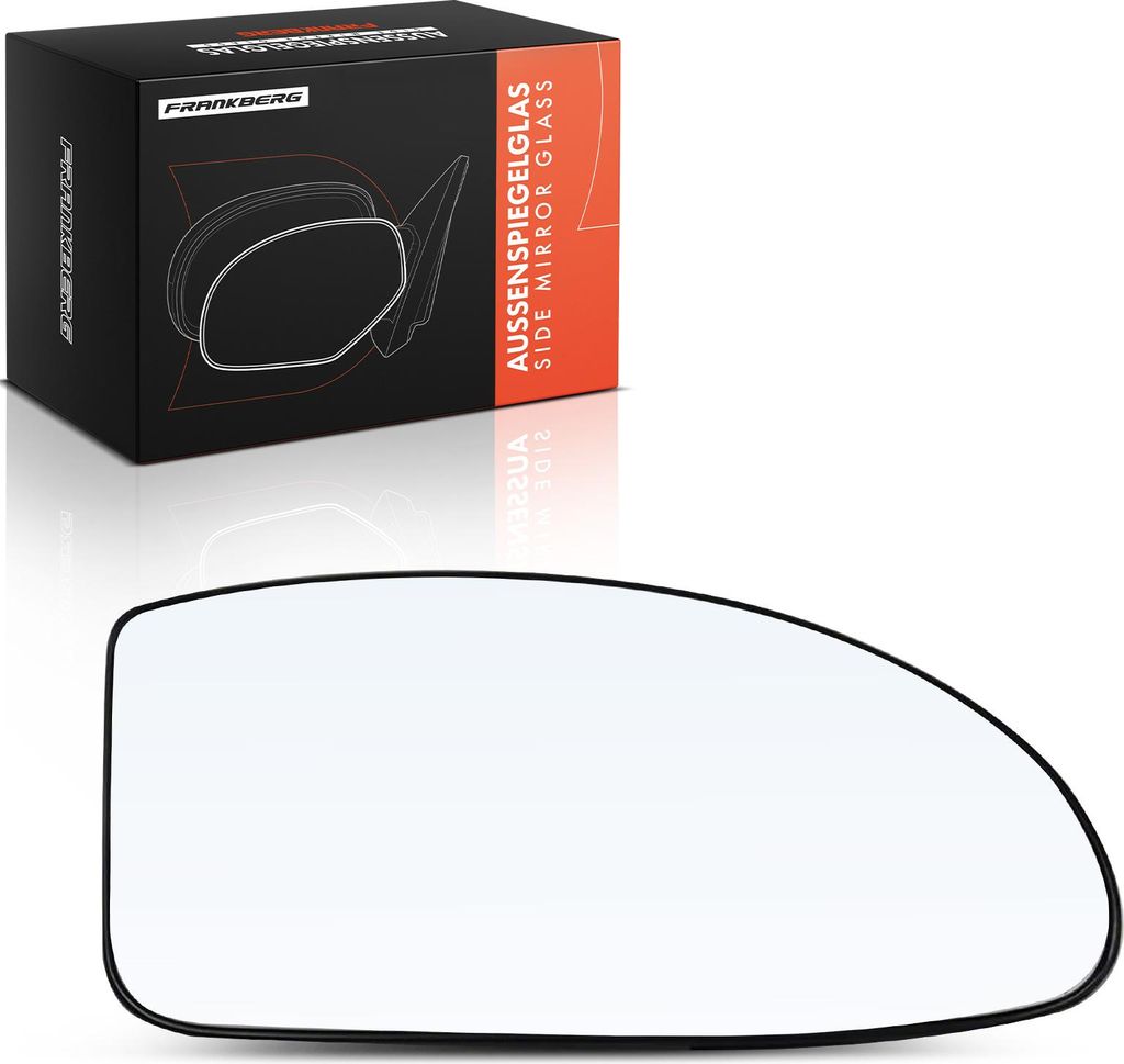 Frankberg 1x Spiegelglas Außenspiegel rechts für Ford Focus Kasten/Kombi Stufenheck Turnier