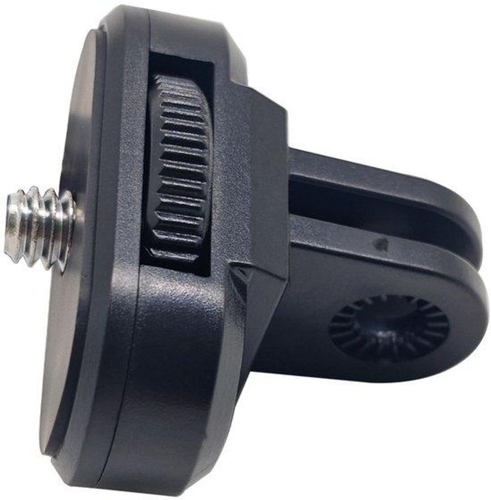 Aluminium-Stativadapter für Action-Cameras mit 1/4"-20-Schraubensystem, für GoPro, Insta360 und ähnliche Geräte