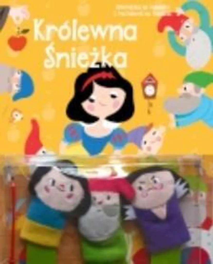 Captiver Bébé pendant la Lecture : Livre Marionnette de Blanche-Neige