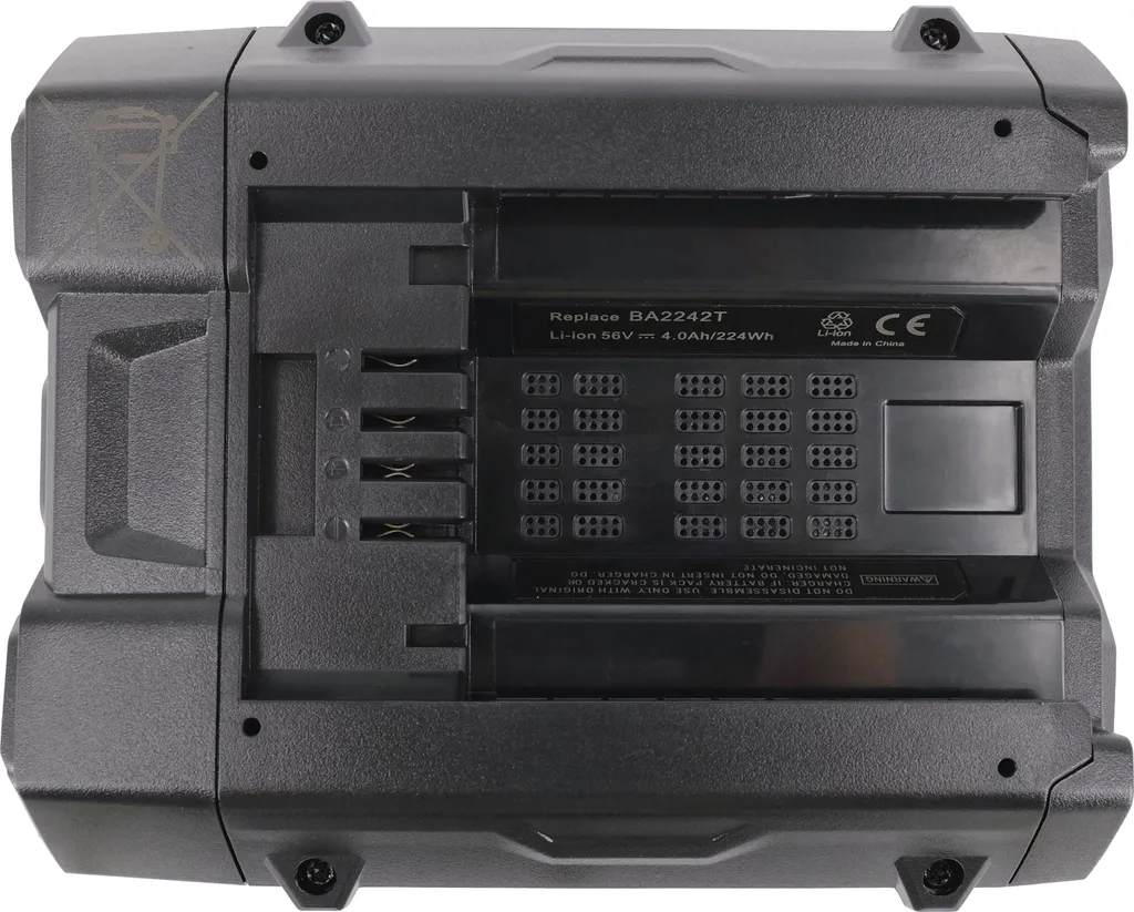 Batteria PowerSmart 4Ah 56V per EGO PSA1000 LB7650E LM1701E LM1702E LM1702E-SP BA6720T - 8