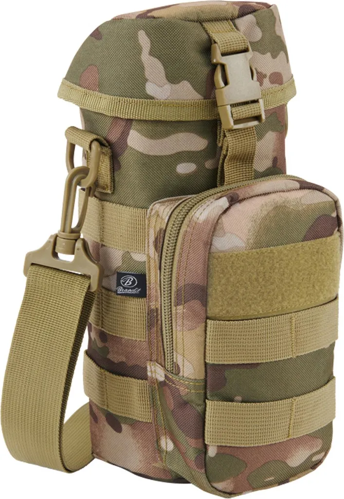Brandit Bottle Holder II BD8041 Tactical Camo - Porta Borraccia MOLLE