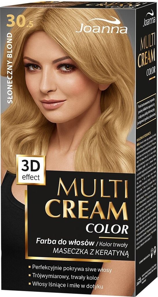 JOANNA Multi Cream Color Haarfärbemittel 30,5 Sunny Blonde Produktbild 