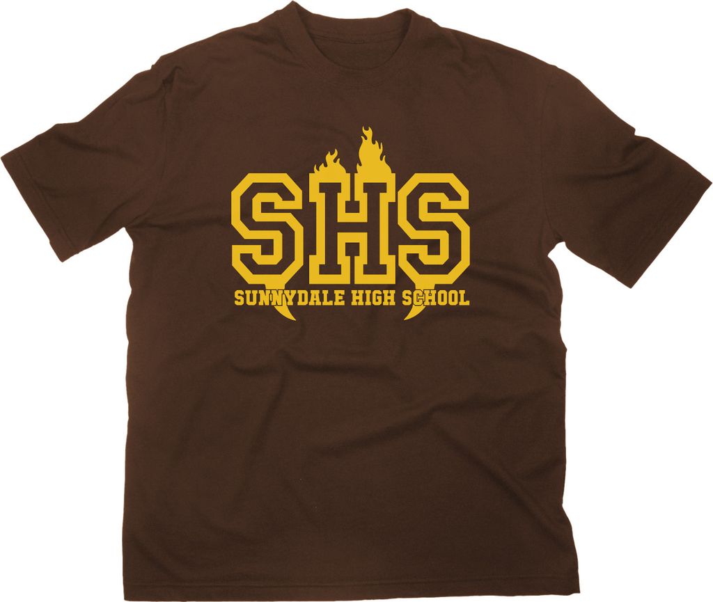 Styletex23 T-Shirt Sunnydale High School Buffy The Vampire Slayer, braun, L