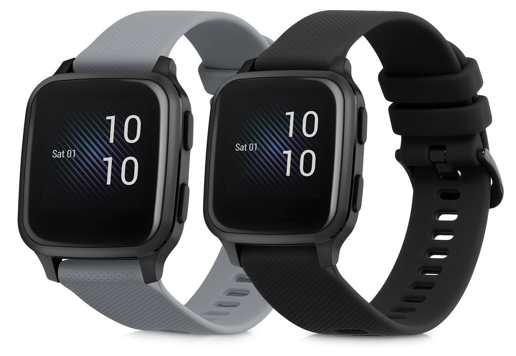 kwmobile 2x Uhrenarmband für Garmin Venu Sq Music / Sq Produktbild 