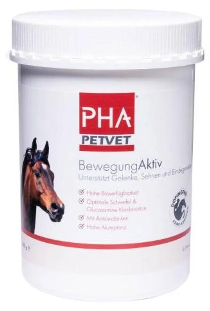 PHA BewegungAktiv pour chevaux 850g - Soutien articulations et mobilité